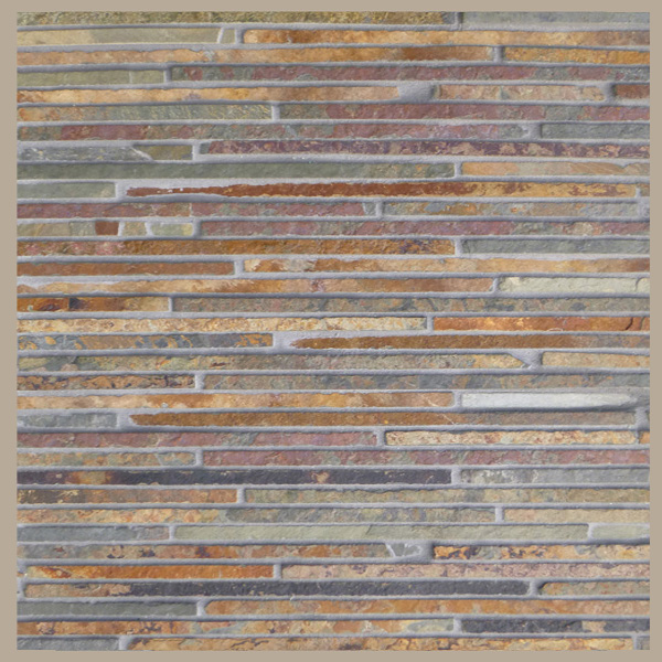 04 Wall Cladding Rustic Ochre Matchstick 1