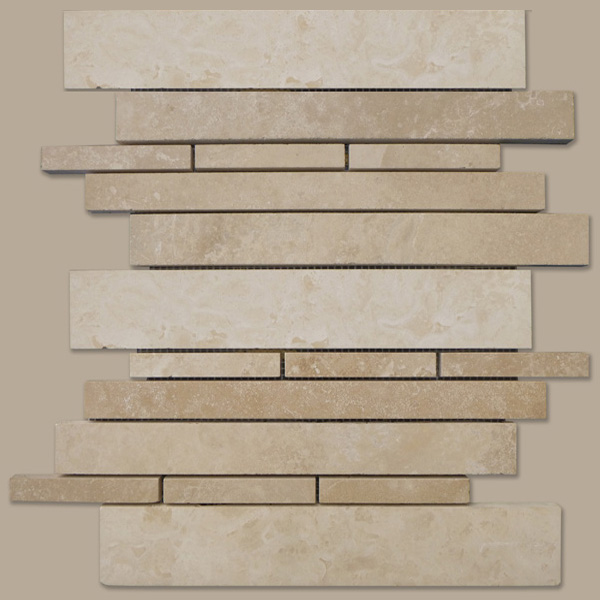 Classic Cream Travertine Mosaic