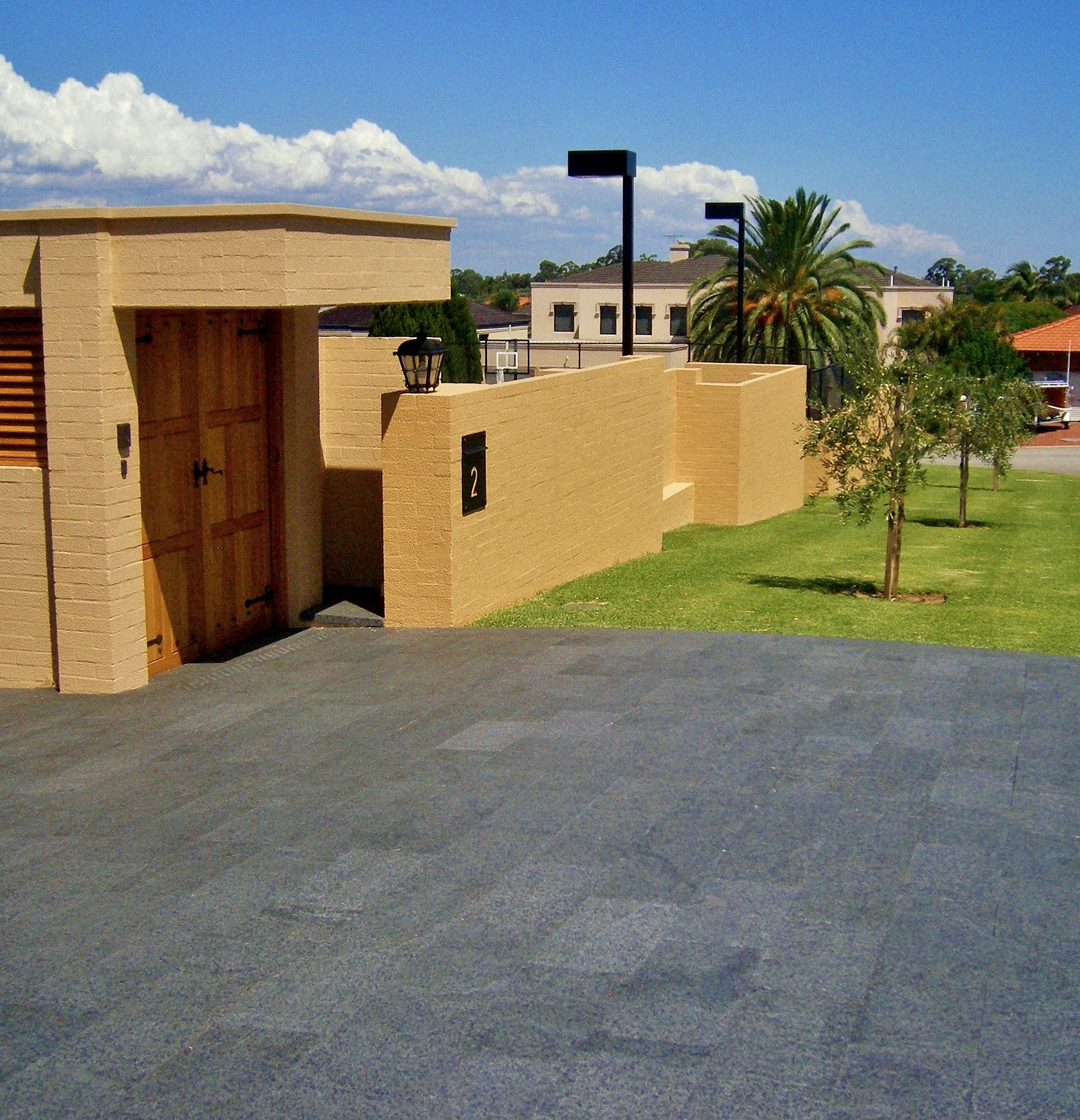 Charcoal Black Driveway Dianella