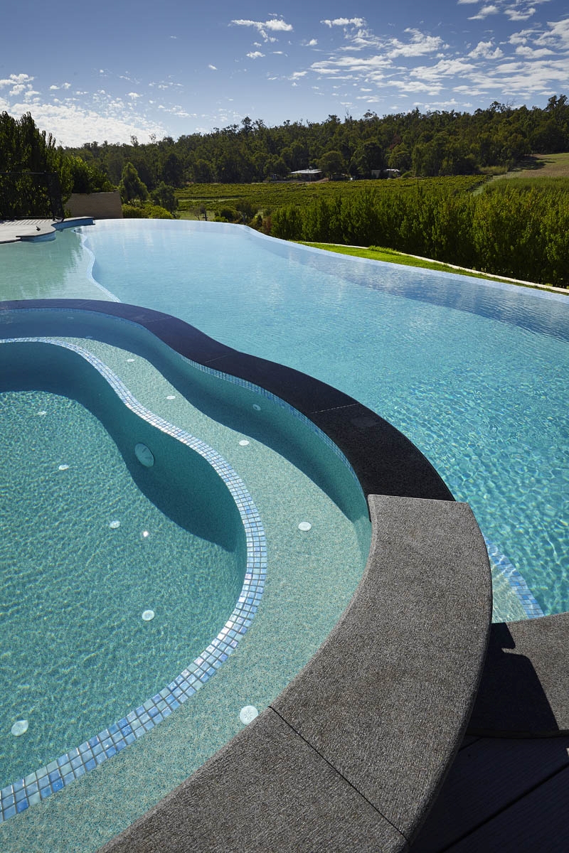 Curved Granite Pool Coping