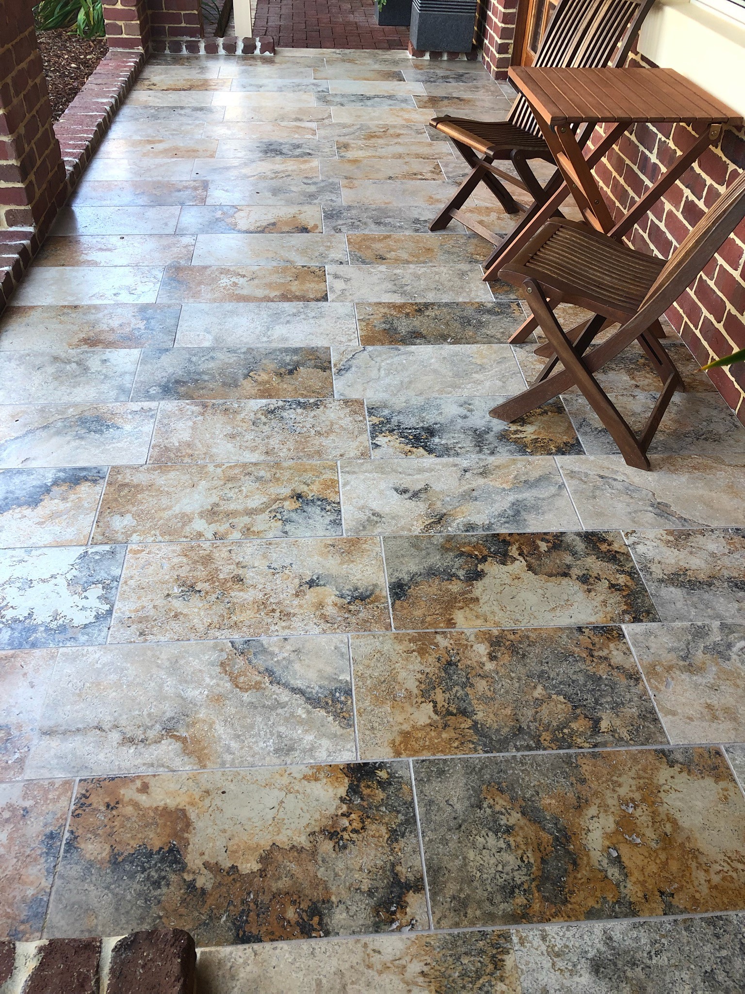 Nebula Travertine Paving Perth