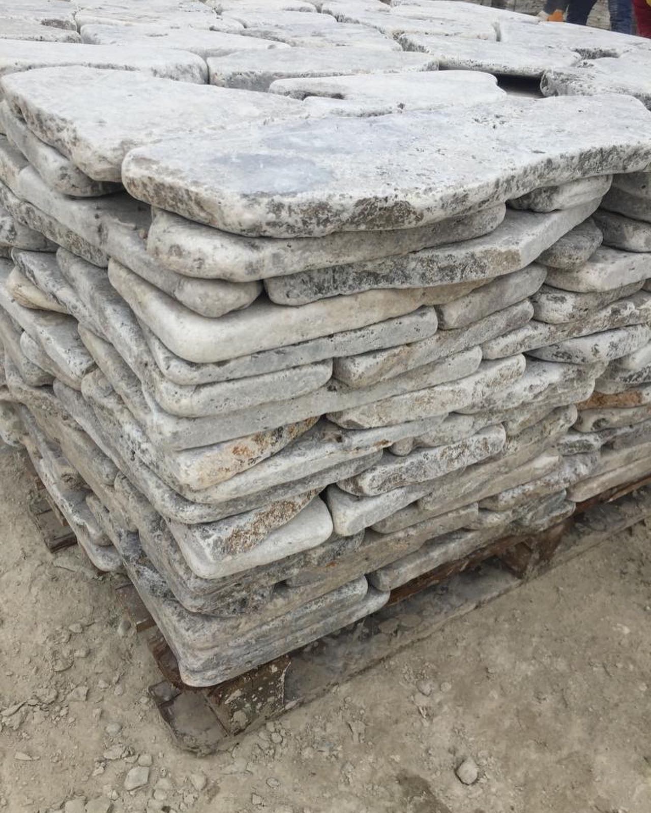 Silver Travertine Crazy Paving 2