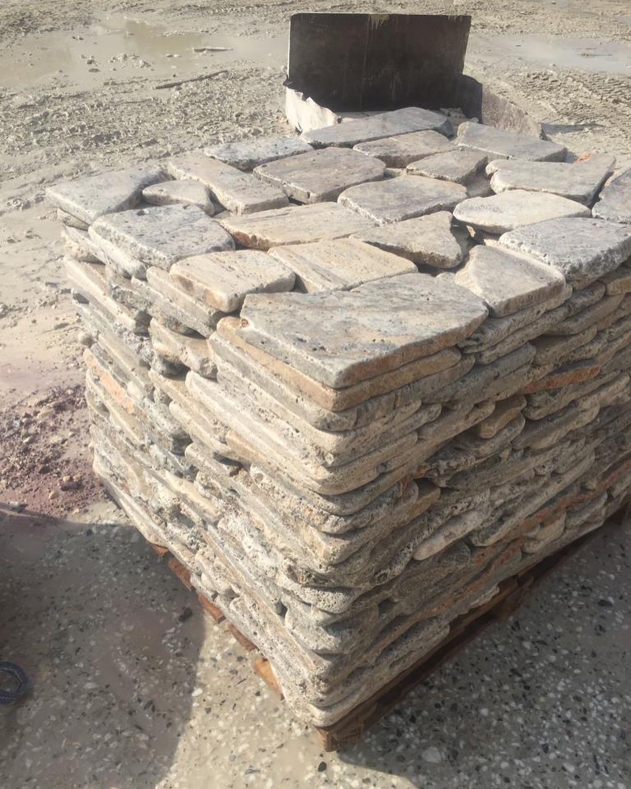 Silver Travertine Crazy Paving 3